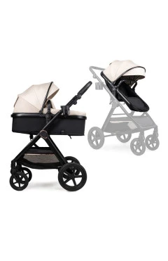 Коляска 2в1 трансформер Ninos Ventura Light eco beige, арт. NVE2026LB