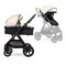 Коляска 2в1 трансформер Ninos Ventura Light eco beige, арт. NVE2026LB