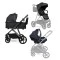 Универсальная коляска 3в1 Ninos Amor All Black с автокреслом 0+, арт. NAM3V12026BL
