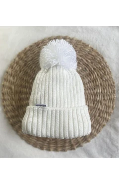 Шапочка Snowfall молоко, арт. 4046