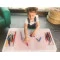 Комплект Tega MULTIFUN стол+1 стул MF-001 multicolor