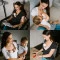 Подвійний акумуляторний молоковідсмоктувач TWINNY BabyOno 1002