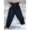 Утепленные джинсы для девочки, черный, Kalp Kids Турция, арт. 6103