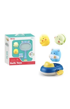 Игра для ванной, жёлтый/голубой, прорезиненный, YG toys, арт. 68848