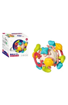 Погремушка-прорезыватель, разноцветные, YG toys, арт. 6046