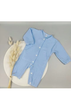 Ромпер ,голубой ,100%хлопок ,Twinsbaby .