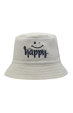 Панамка для хлопчика ,бежевий/happy ,100%бавовна ,Davids Star