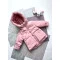 Деми куртка для девочки, пудра, Kinder lux, арт. 75231
