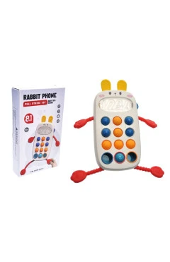 Погремушка-прорізувач, телефон, YG toys, арт. 68866