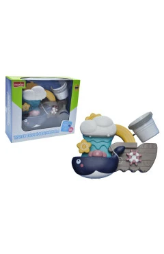 Гра для купання, корабель/кит, пластик, YG toys, арт. 11700