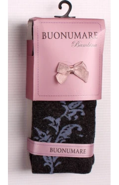 Колготки для девочки черный/узор Buonumare, арт. 9056381