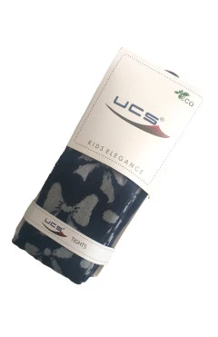 Колготки для девочки т.синий/бантики UCS, арт. 9412921