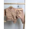 Утепленный комплект кофточка и штанишки унисекс ,беж/мишки ,100%хлопок ,Дитячі вироби, унисекс, 1052271