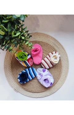 Пінетки для новонароджених, в асортименті, 70% бавовна, 30% поліестер, Flamingo.