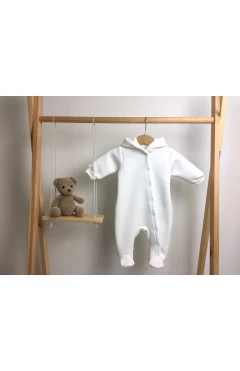 Ползунки утепленнные унисекс ,молочный ,100%хлопок ,Little angel