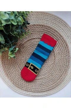 Махрові шкарпетки для хлопчика, red/blue/black, арт. 123132