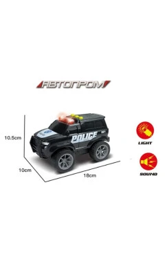 Музыкальная машинка, полиция, пластик, автопром, арт. 79930