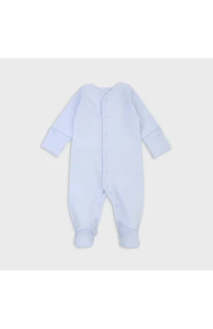 Повзунки для хлопчика (інтерлок), блакитний *, 100% бавовна, Flamingo.