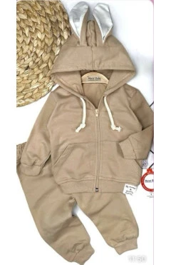 Спортивный костюм унисекс ,*бежевый ,100%хлопок ,Murat Baby .