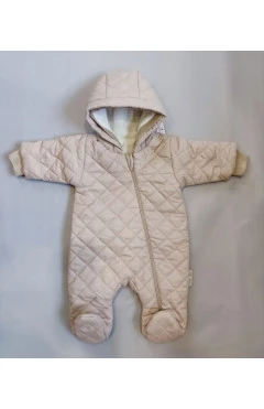 Комбінезон демісезонний унісекс бежевий/Барні ,плащова тканина ,Little angel