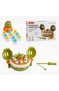 Музыкальная игрушка, рыбалка с динозавриками, пластик, арт. 59028