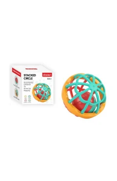 Погремушка-шар разноцветный пластик YG toys, арт. 52080