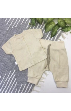 Комплект для малюка (2 предмети), беж, Дитячі вироби, арт. 55215