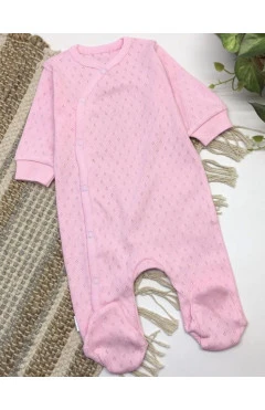 ползунки для девочки (ажур), розовый/ажур, мамине чадо украина, арт. 55090