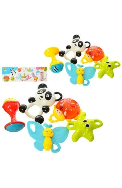 Набор погремушек разноцветный Baby Toys Китай, арт. 2805000