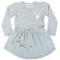 Платье для девочки, серый, р.98,104,110,116,122, Pop fashion girl Турция, арт. 944775