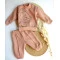 Утеплений комплект кофточка і штанці унісекс, т.бежевий/bear, Baby Life, арт. 23000
