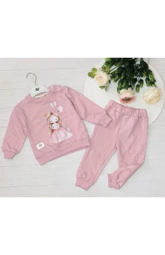 Кофточка и штанишки для девочки, розовый/princess, Ilo Kids, арт. 252560