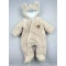 Комбінезон демісезонний унісекс, бежевий/мишеня, Mario kids, арт. 783012