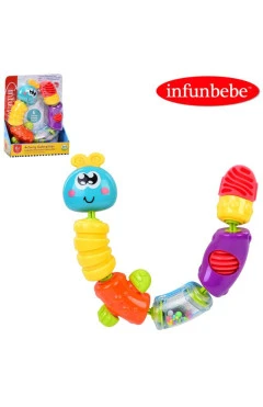 Погремушка гусеница разноцветная Infants, арт. 667800