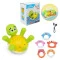 Игра для купания, зеленый, черепашка, пластик, Pandax, арт. 555