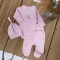 Комплект для девочки (боди, ползунки, чепчик), розовый/I love mommy, flamingo, арт. 43310630