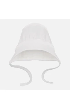 Чепчик с завязками унисекс (белый) Flamingo, арт. 3982121