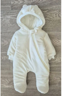 Комбінезон демісезонний унісекс, молочний, Mario kids, арт. 7550