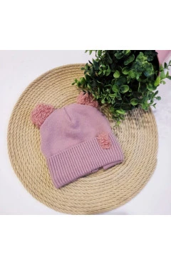 Зимняя шапка для девочки, пудра, Talvi kids, арт. 29979