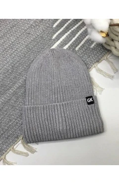 Зимняя шапка для мальчика, серый/мериленд, Glory Kids Украина, арт. 91681