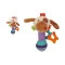 Мягкая погремушка ,беж/Собака ,YG toys, 33260