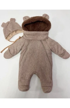 Комбинезон демисезонный унисекс, т.бежевый, Happy Luna, арт. 222897