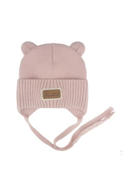 Деми шапка для девочки, pet/св.пудра, talvi kids, арт. 31851