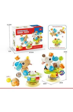 Розвивальна іграшка різнокольоровий собачка пластмасa Jia Yu Toy Trade Китай, арт. 9092