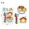 Набір брязкалець, жовтий/оранжевий, Baby Toys Китай, арт. 8431