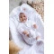 Крестильний комплект для дівчинки olivia білий MagBaby, арт. 1328470