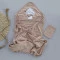 Махровое полотенце после купания унисекс, бежевый/мишки, Baby Shez, арт. 316001