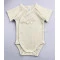 Боди с коротким рукавом унисекс (ажур), беж/очки, Mario kids, арт. 401005