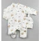 Ползунки с шапочкой унисекс (интерлок), молочный/мишутки, Mario kids, арт. 810910