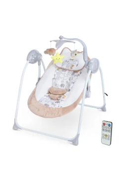Качели El Camino ME 1075 TEDDY beige animals пластик/текстиль El Camino, арт. 2777550